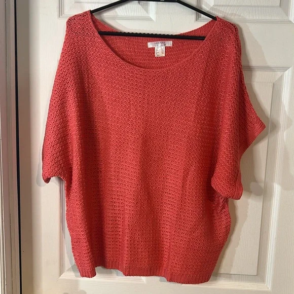 Women's Coral Knit Sweater NWT size 1X - Picture 3 of 10